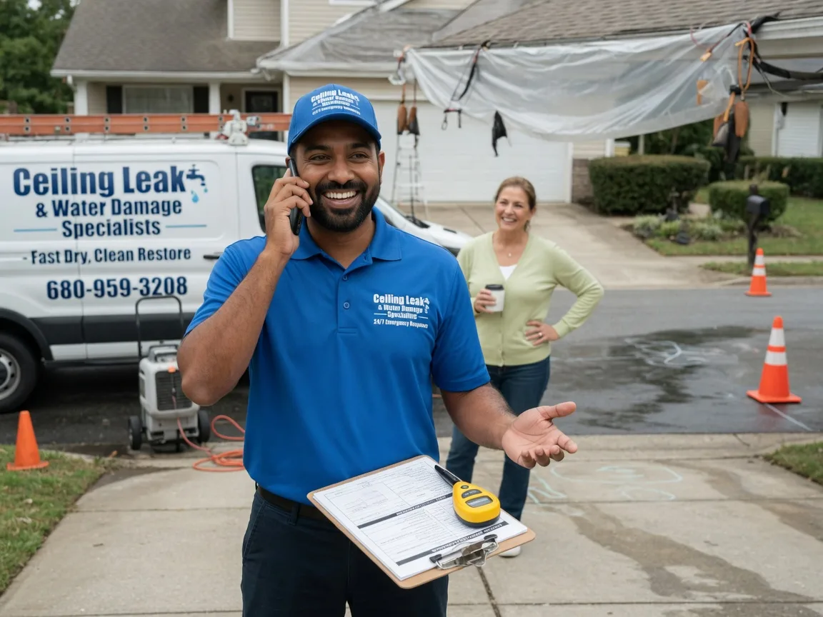 Ceiling Leak Cleanup Palmyra, WI FAQs